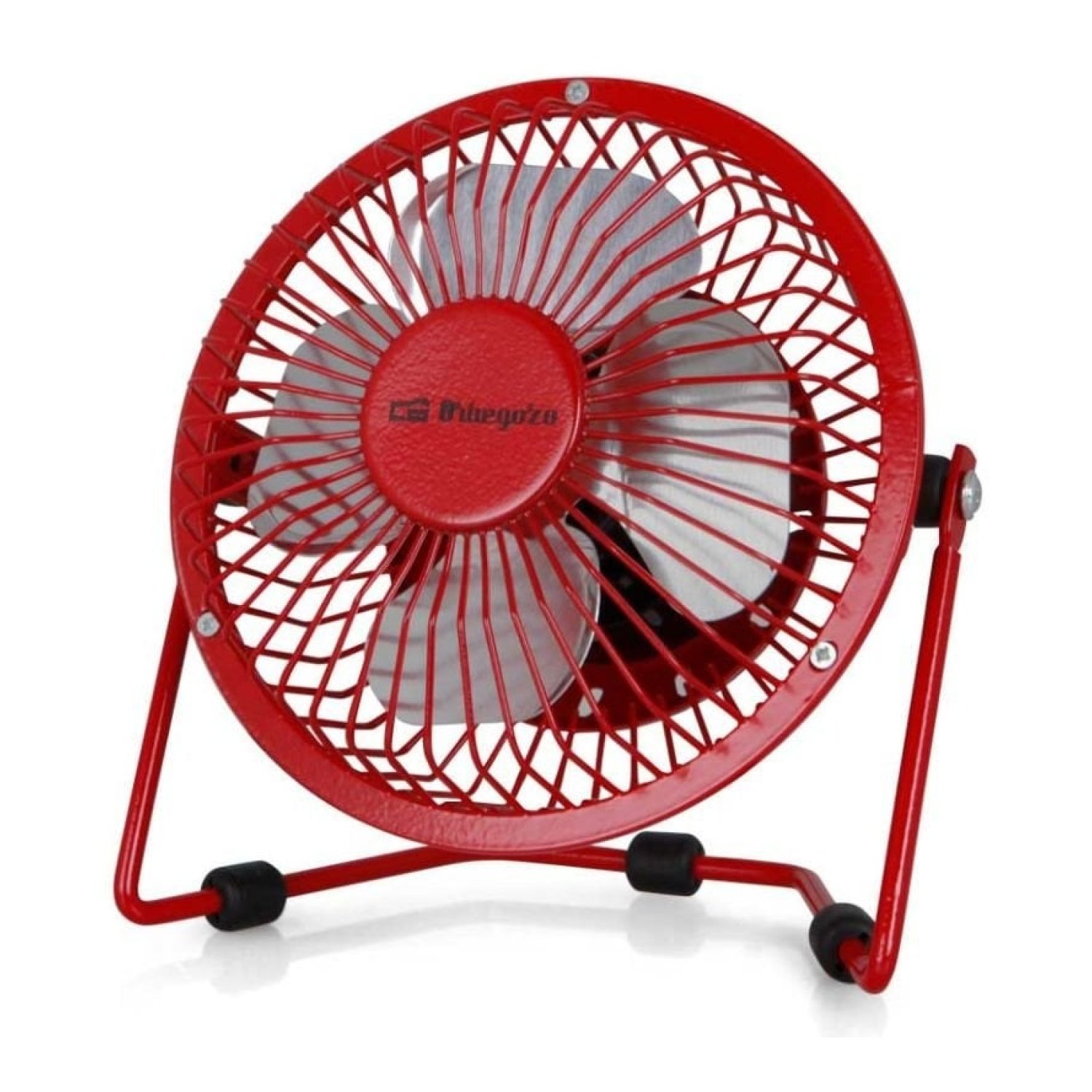 Orbegozo PW 1027 · Mini Ventilador USB · Rojo