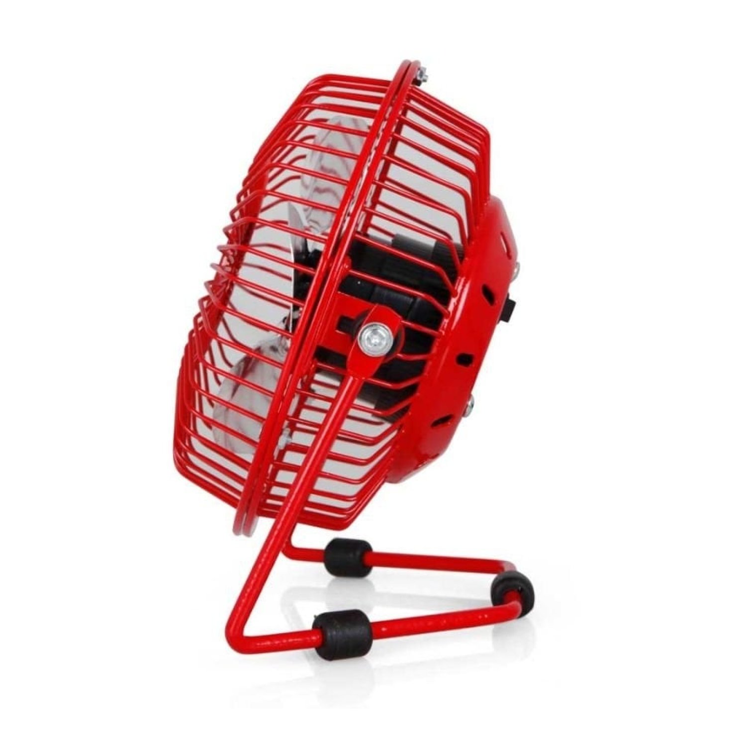 Orbegozo PW 1027 · Mini Ventilador USB · Rojo