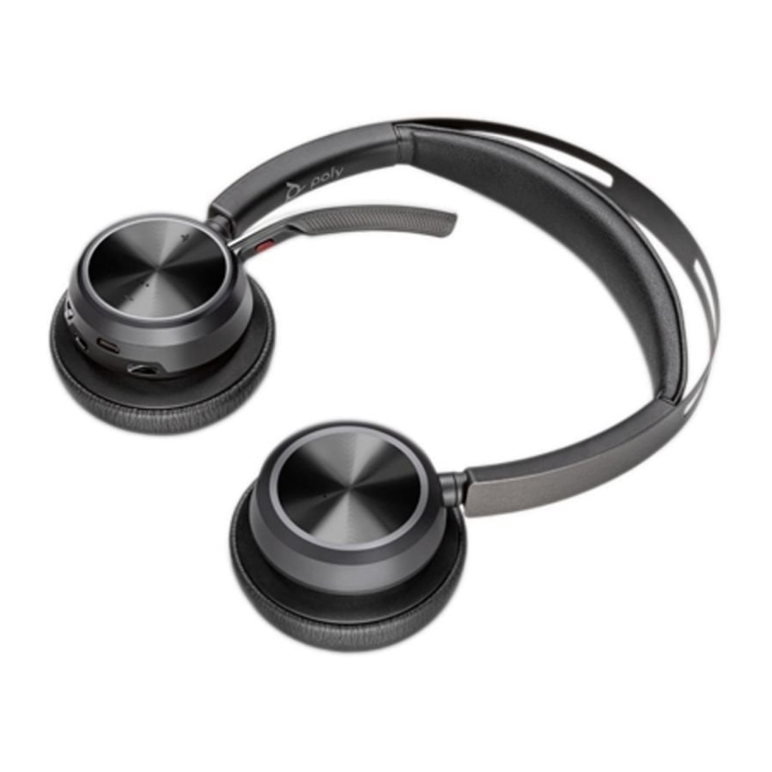 Poly Voyager Focus 2 · Auriculares Inalámbricos · USB-C · Bluetooth · Micrófono · Negros
