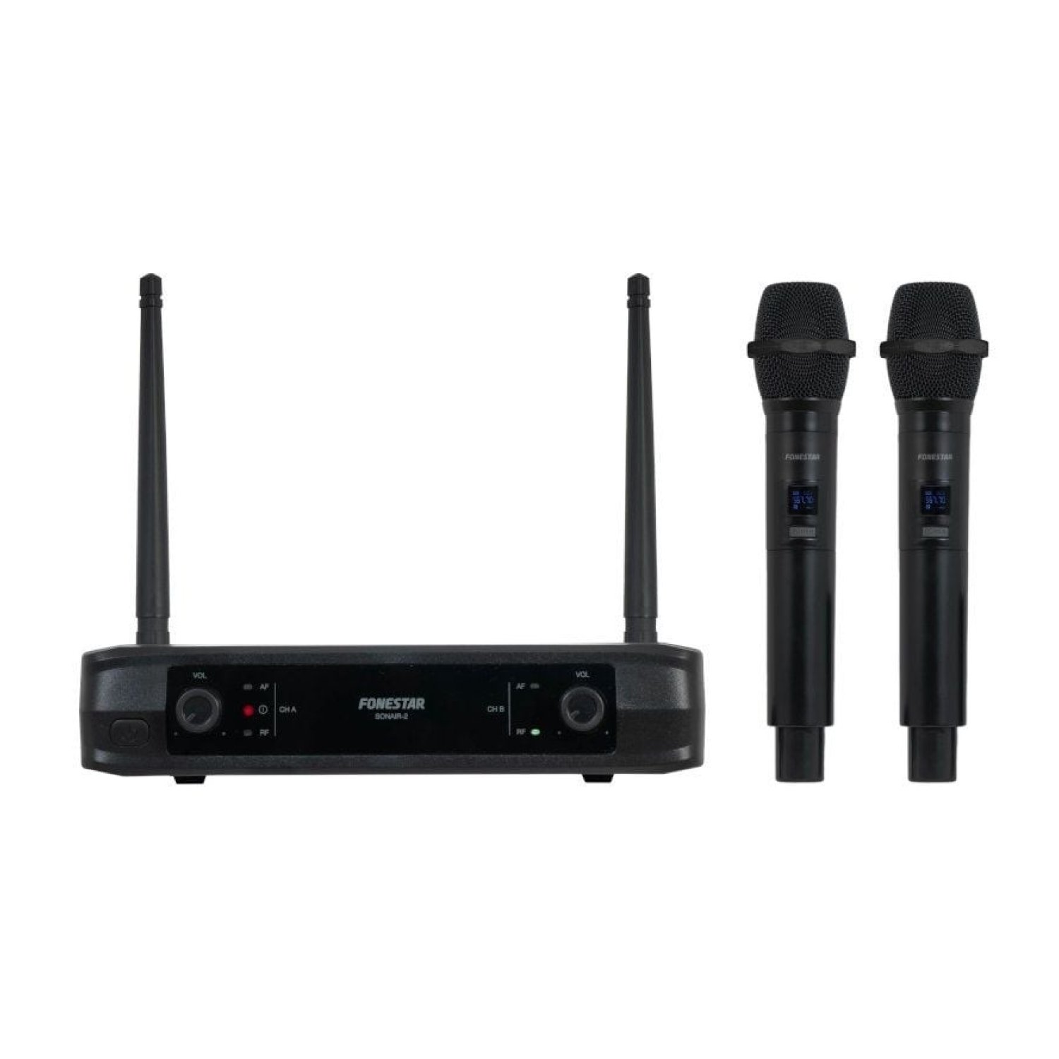 Fonestar Sonair-2M · Micrófono Inalámbrico Doble · UHF · Incluye Receptor