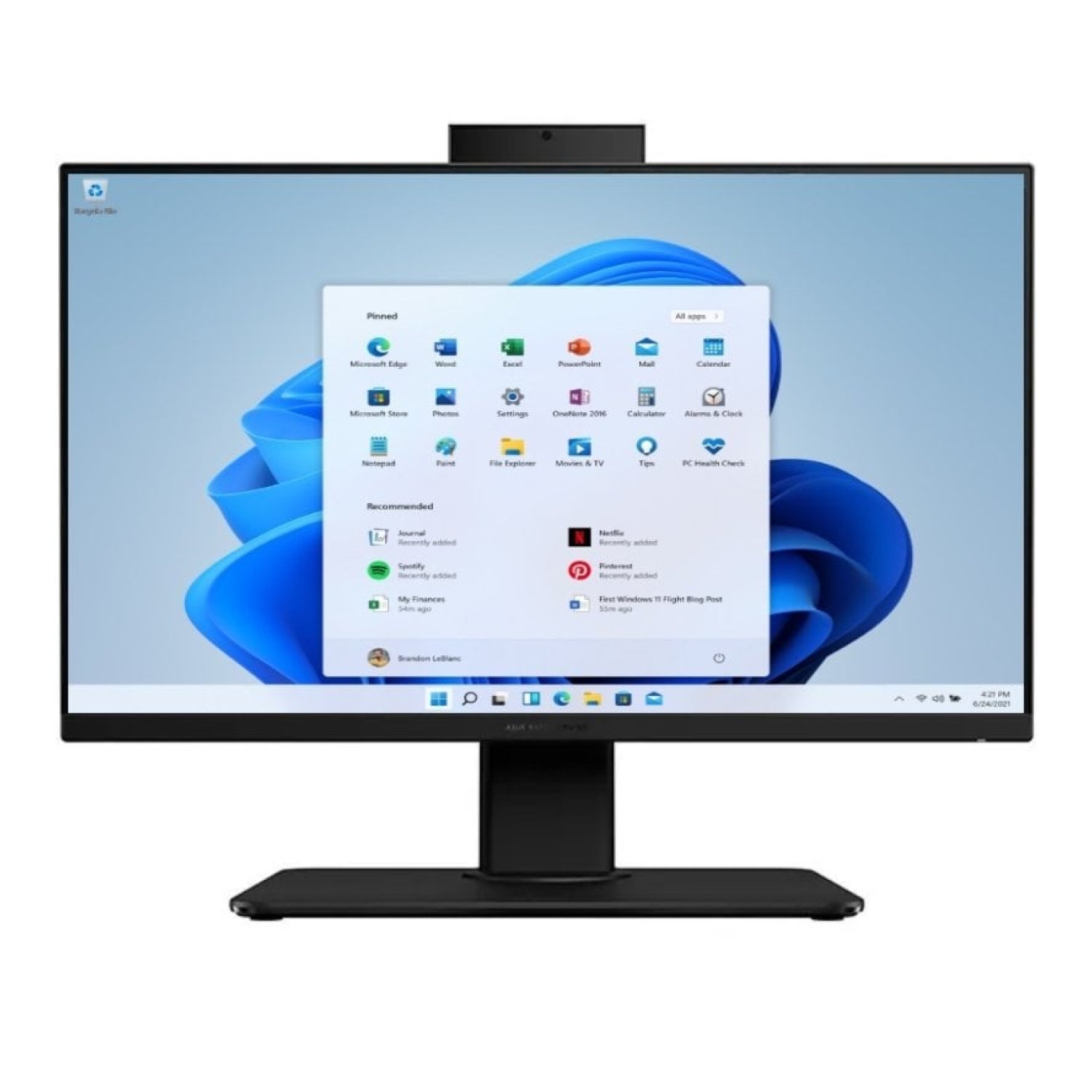 PC All in One Asus ExpertCenter P600 PM640KA-BPC177X Ryzen AI 7 350/ 16GB/ 512GB SSD/ 23.8"/ Win11 Pro