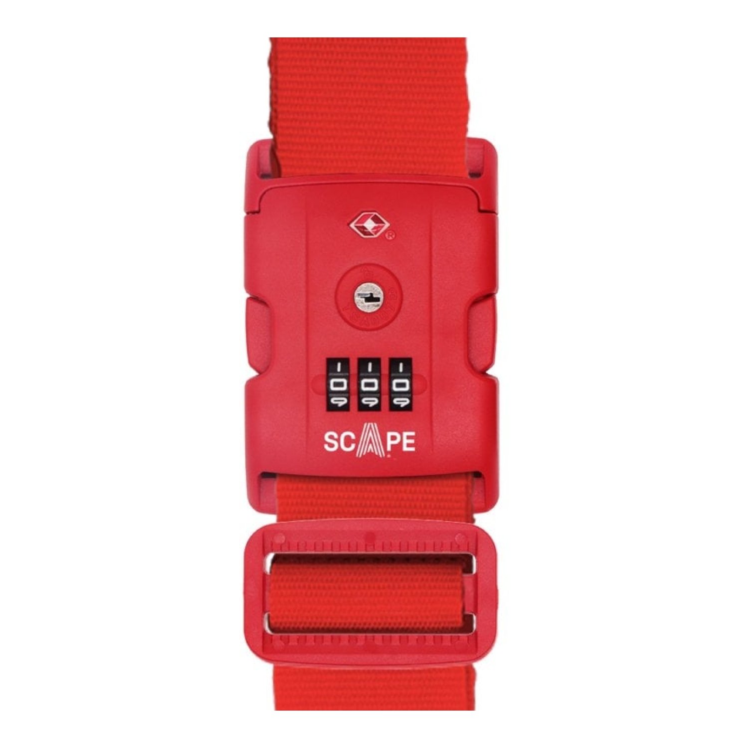Correa para Maleta con Combinación Scape Travel E0121/ Roja