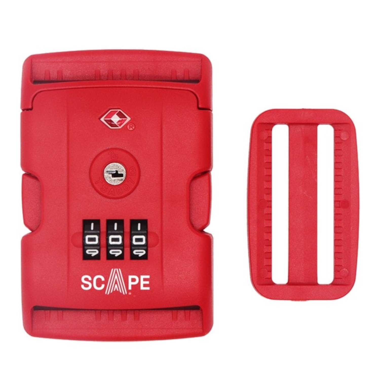 Correa para Maleta con Combinación Scape Travel E0121/ Roja