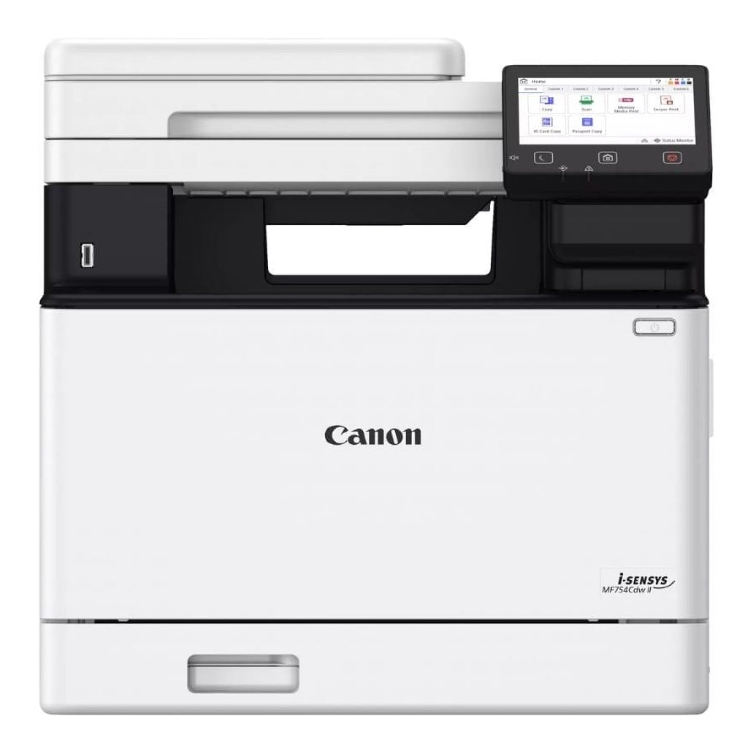 Multifunción Láser Color Canon i-SENSYS MF754Cdw II WiFi/ Fax/ Dúplex/ Blanca
