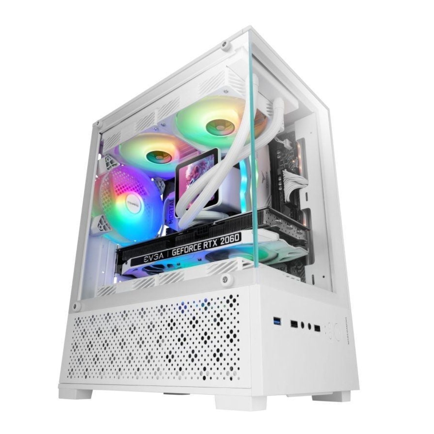 Mars Gaming MC-SE2 · Caja Minitorre Gaming · Blanca · ATX
