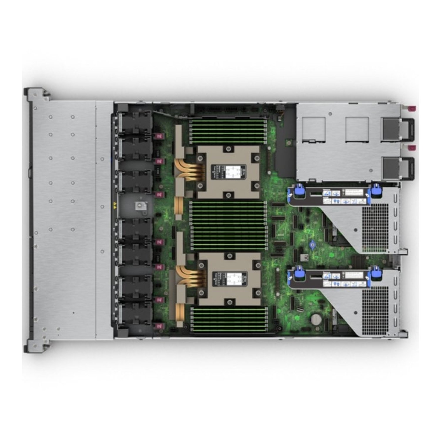 HPE ProLiant DL365 Gen11 · AMD EPYC 9115 · 64GB RAM · 2x 480GB SSD
