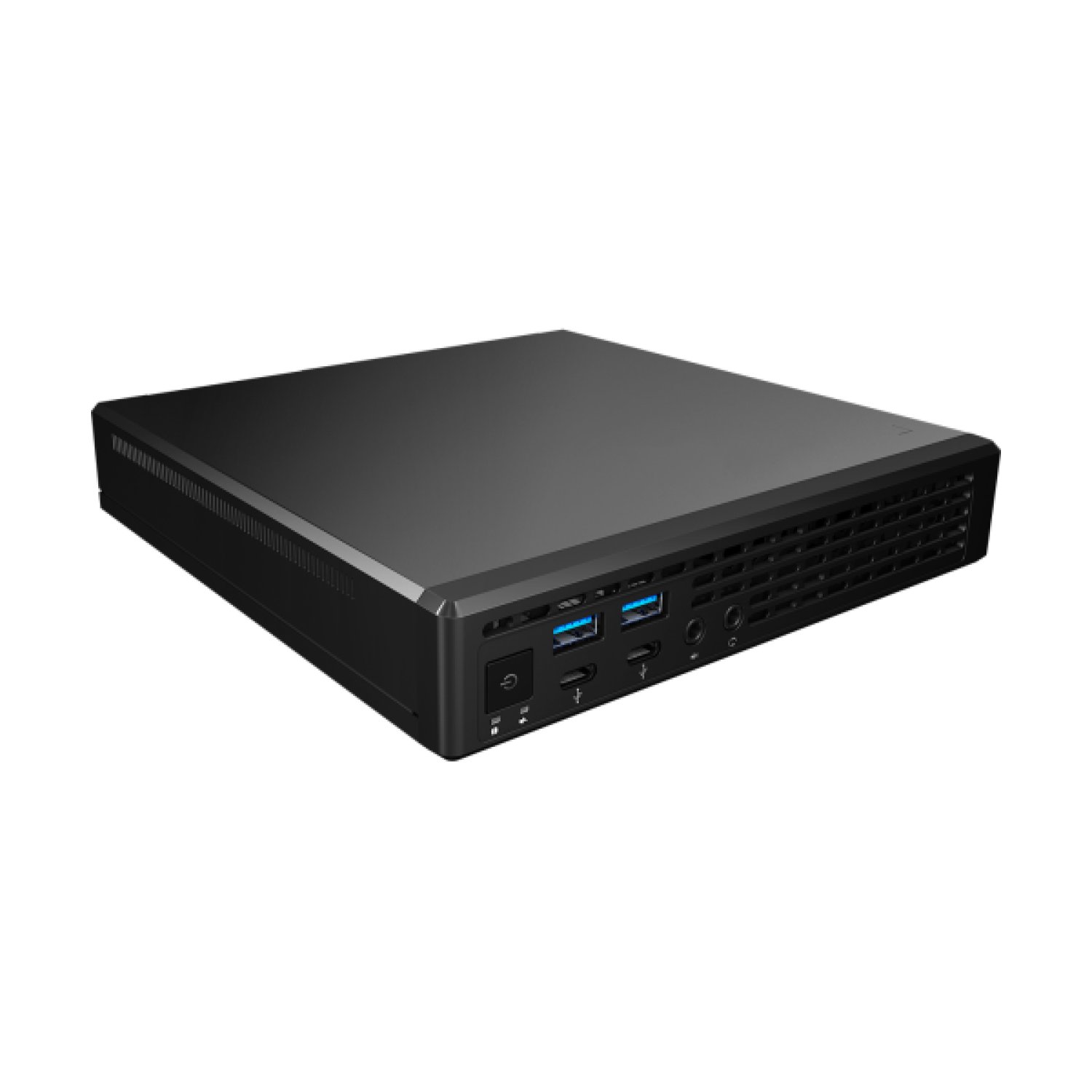 ASRock AM4 · PC Barebone 1L · Altavoces incorporados · Negro