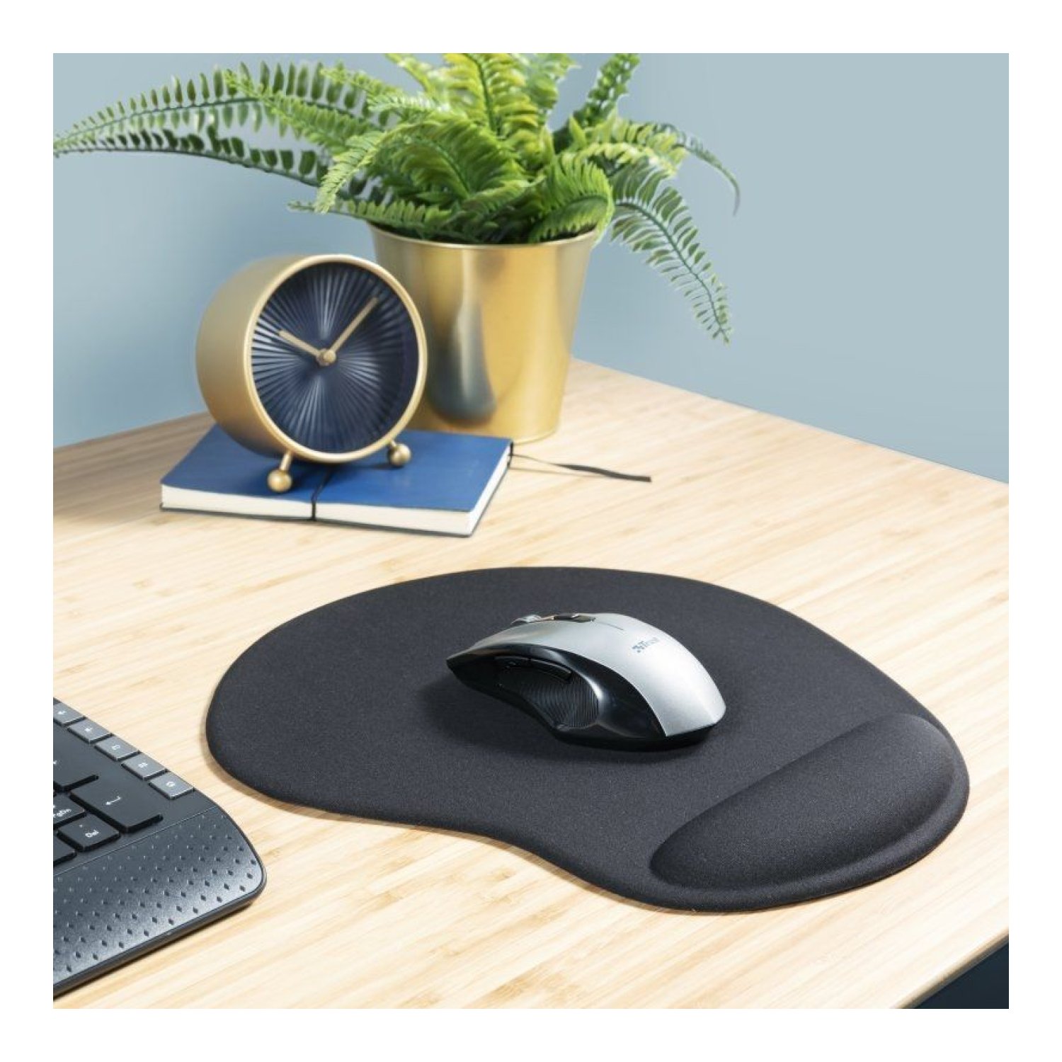 Alfombrilla Ergonómica XL Trust 23728/ 19 x 292 x 322mm
