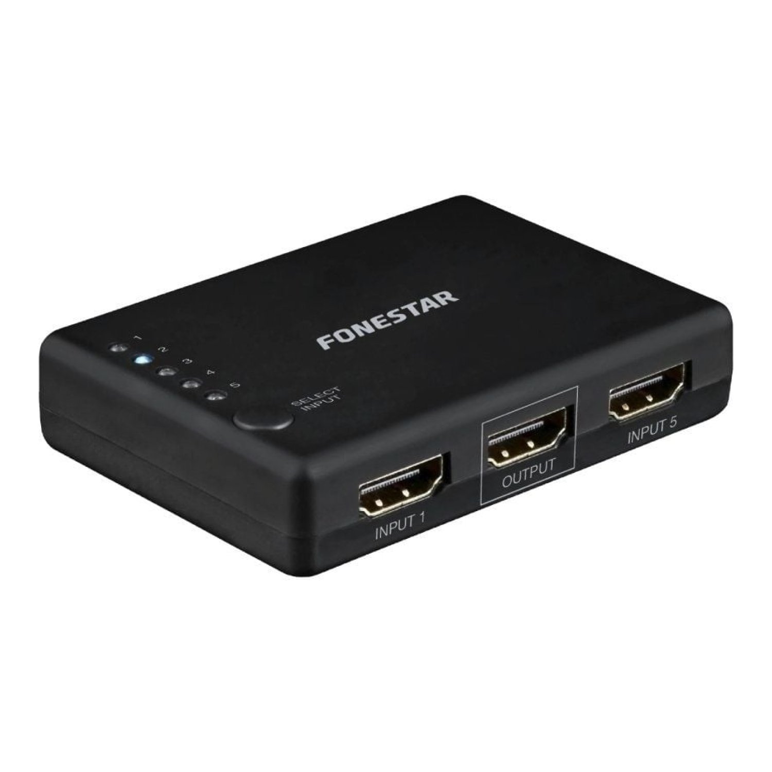 Fonestar FO-22SW51 · Conmutador HDMI · 5 Entradas · 1 Salida