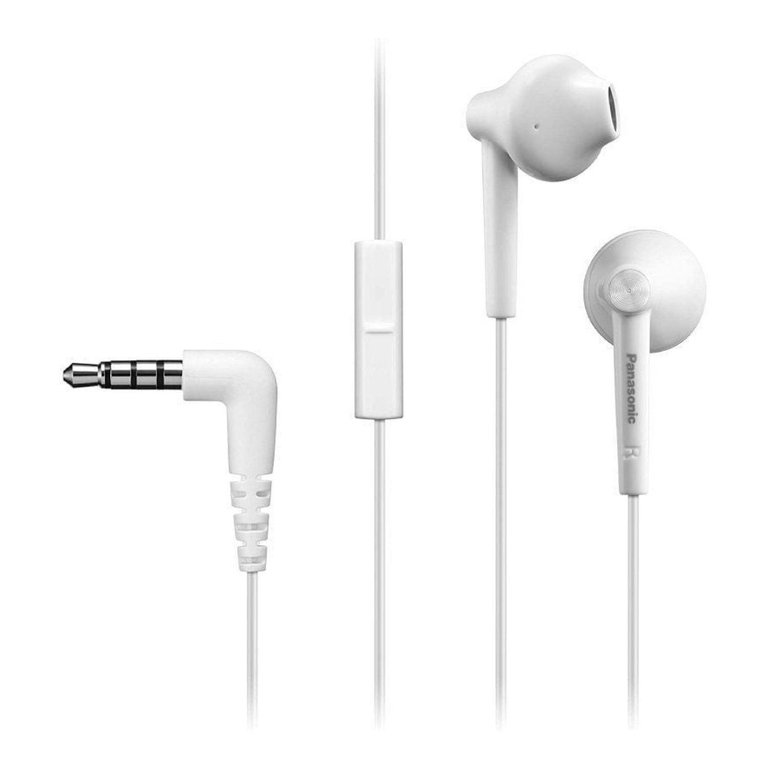Panasonic RP-TCM55 · Auriculares Intrauditivos · Micrófono · Jack 3.5 · Blancos