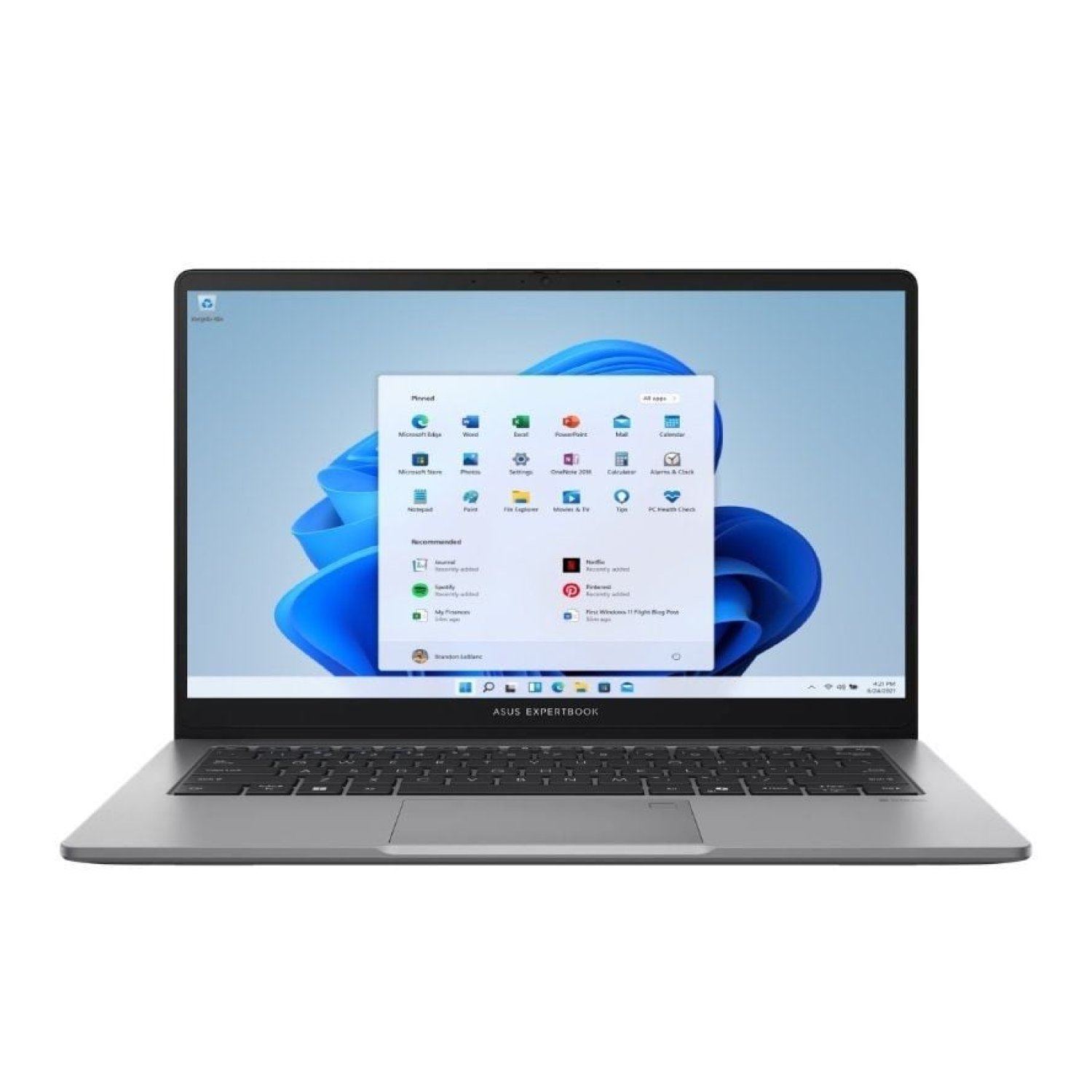 Portátil Asus ExpertBook P1 PM1403CDA-S60231X Ryzen 5 150/ 16GB/ 512GB SSD/ 14"/ Win11 Pro