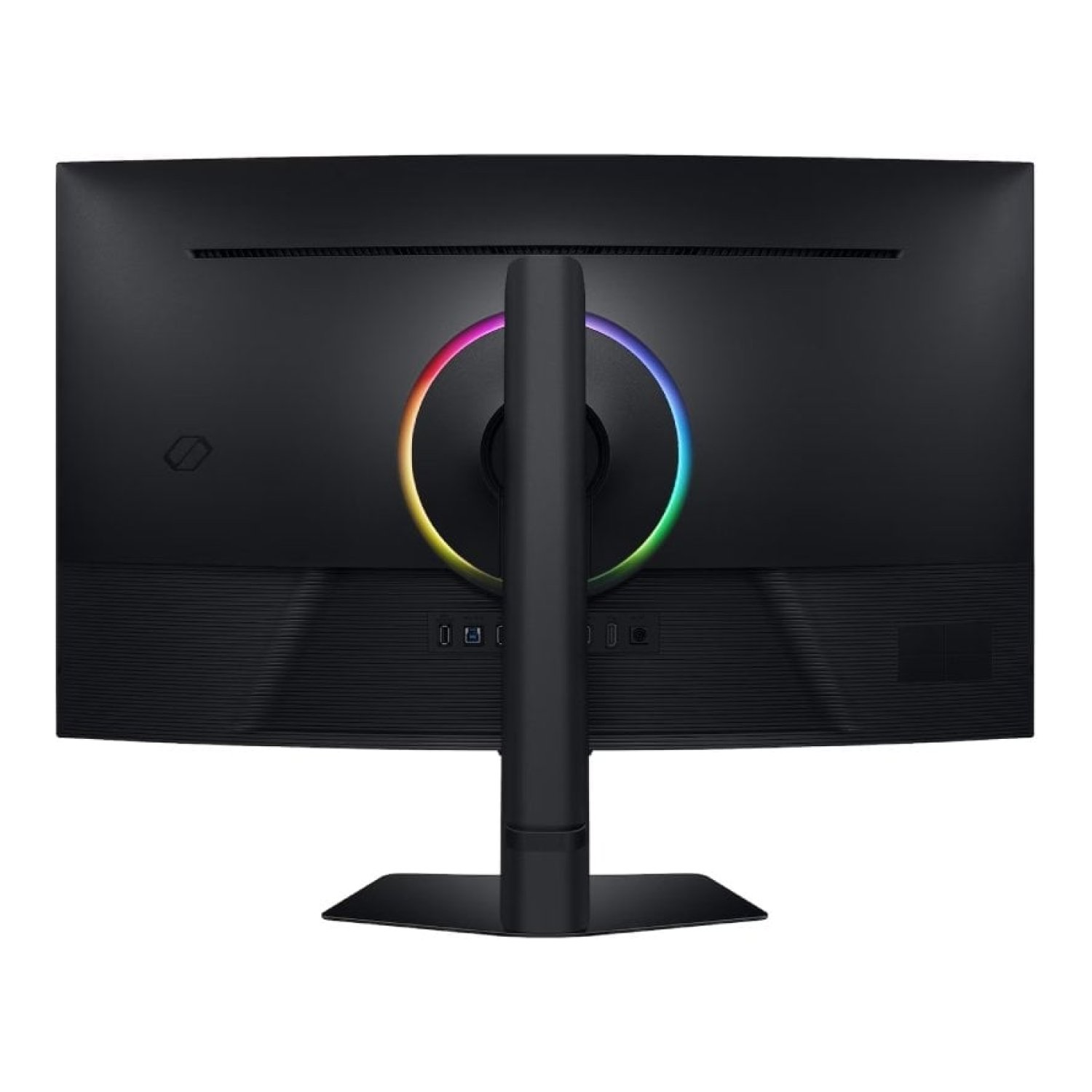Samsung Odyssey G7 G75F · 37" Curvo 4K · 165Hz · 1ms · VA · Regulable altura