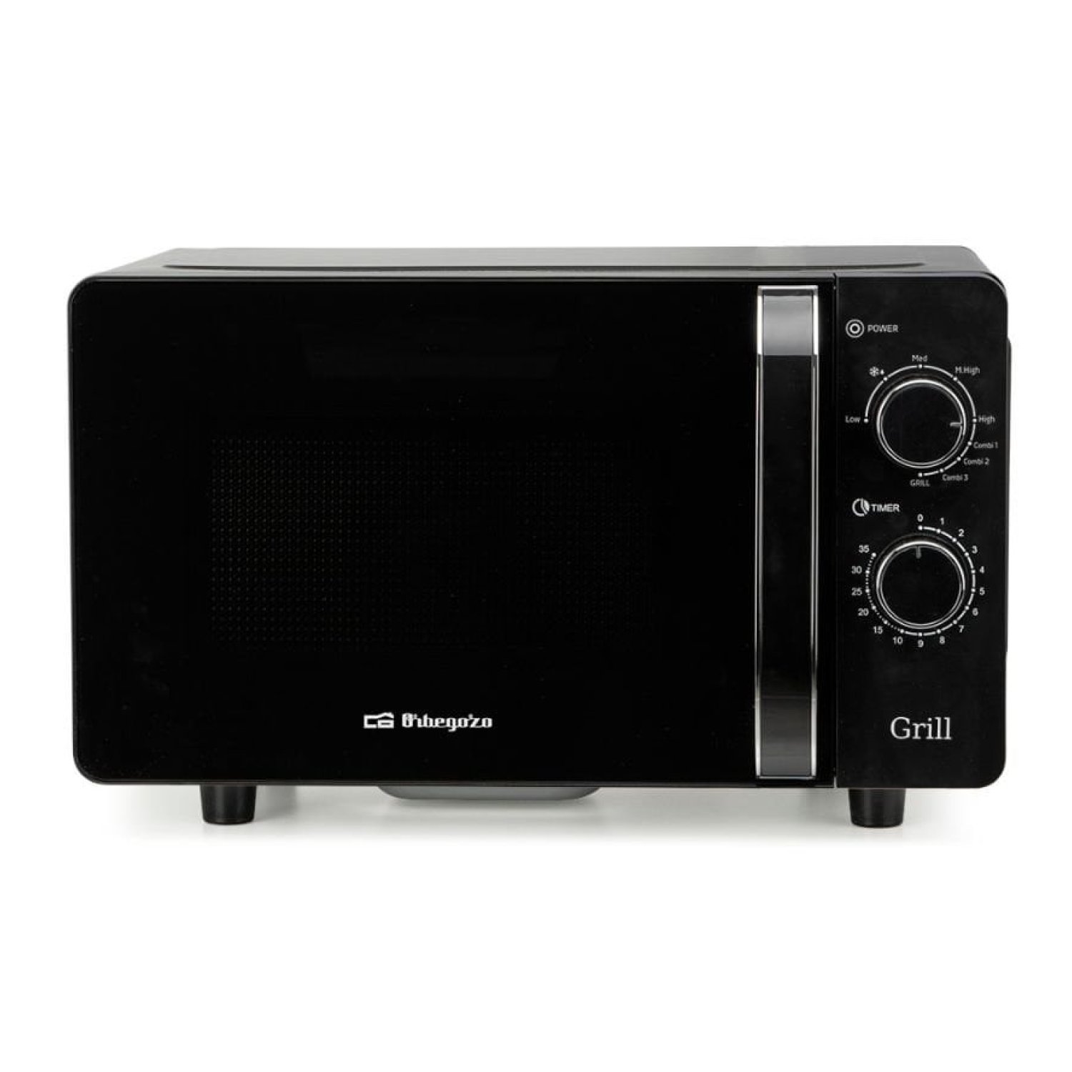 Orbegozo MIG 2071 · Microondas con Grill · 700W · 20L · Negro