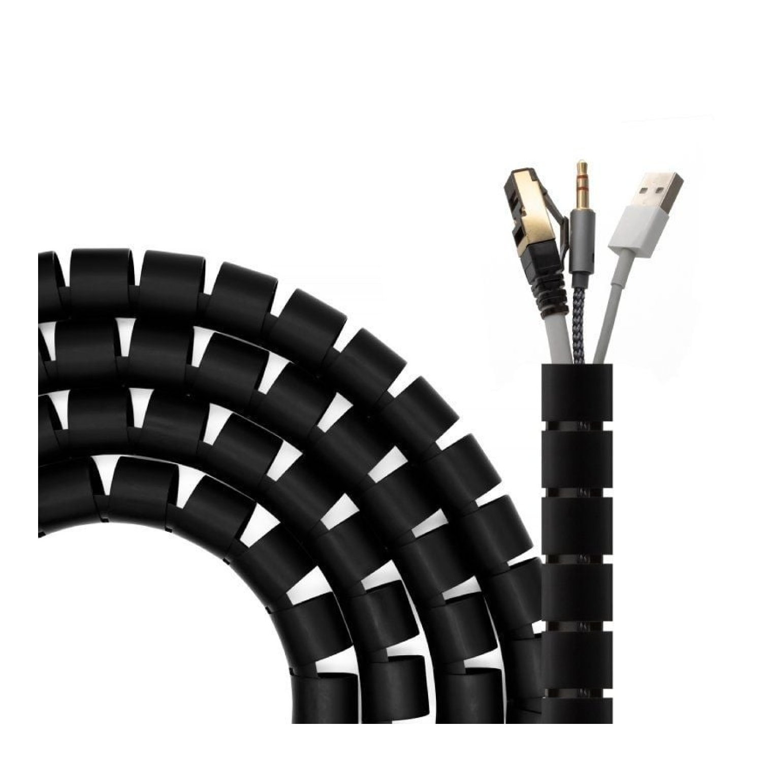 Organizador de Cables Aisens A151-0604/ 2m