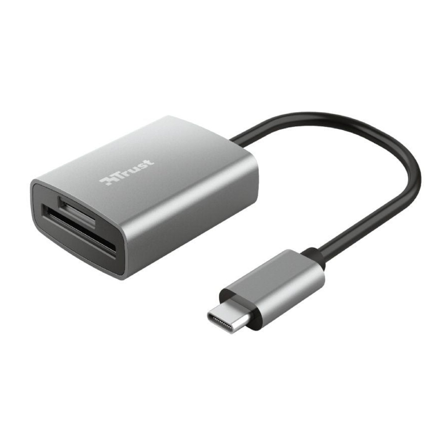 Trust Dalyx · Lector de Tarjetas Externo · USB Tipo-C