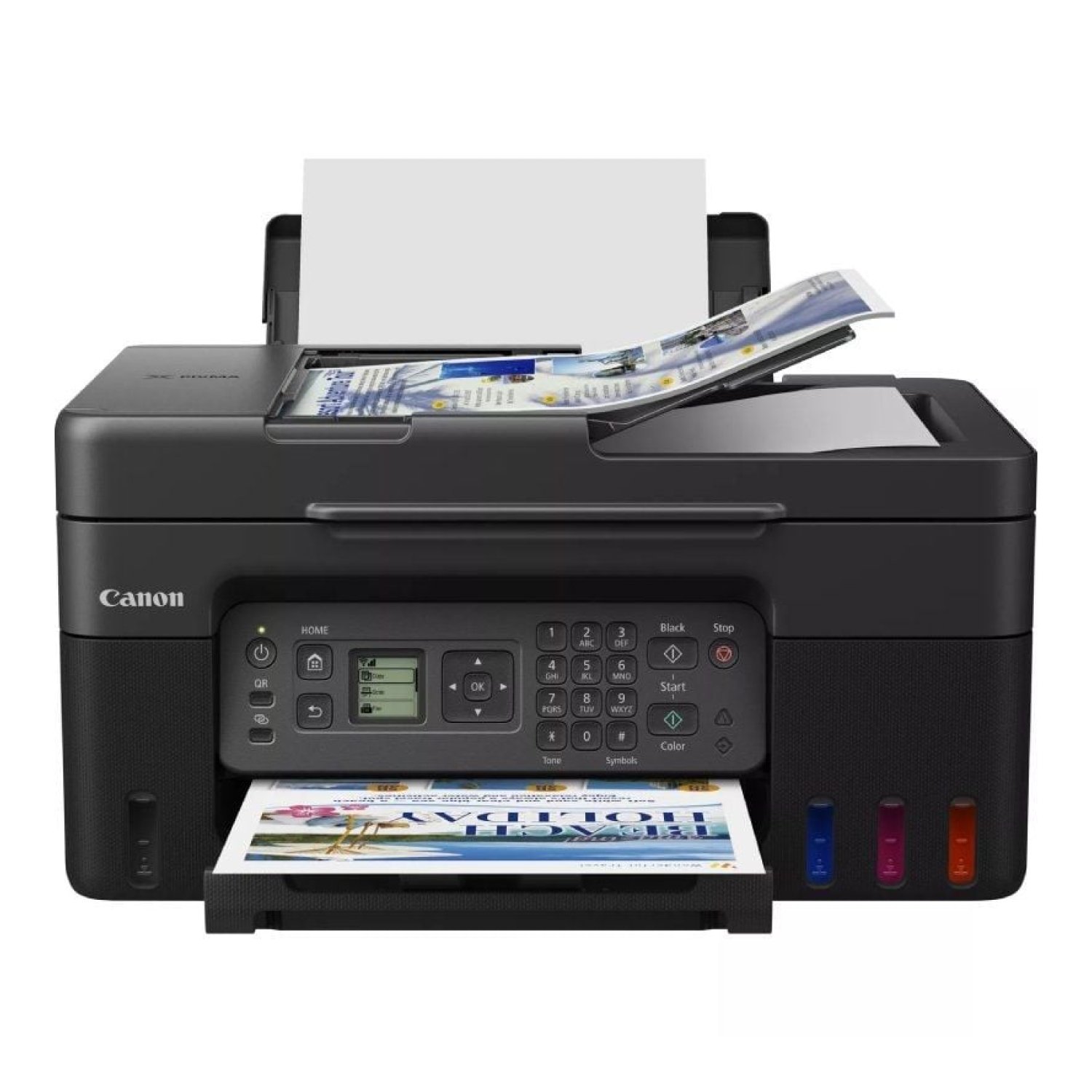 Multifunción Recargable Canon PIXMA G4570 MegaTank/ WiFi/ Fax/ Negra
