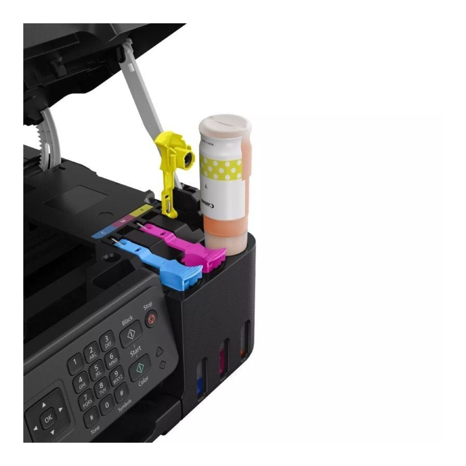 Multifunción Recargable Canon PIXMA G4570 MegaTank/ WiFi/ Fax/ Negra