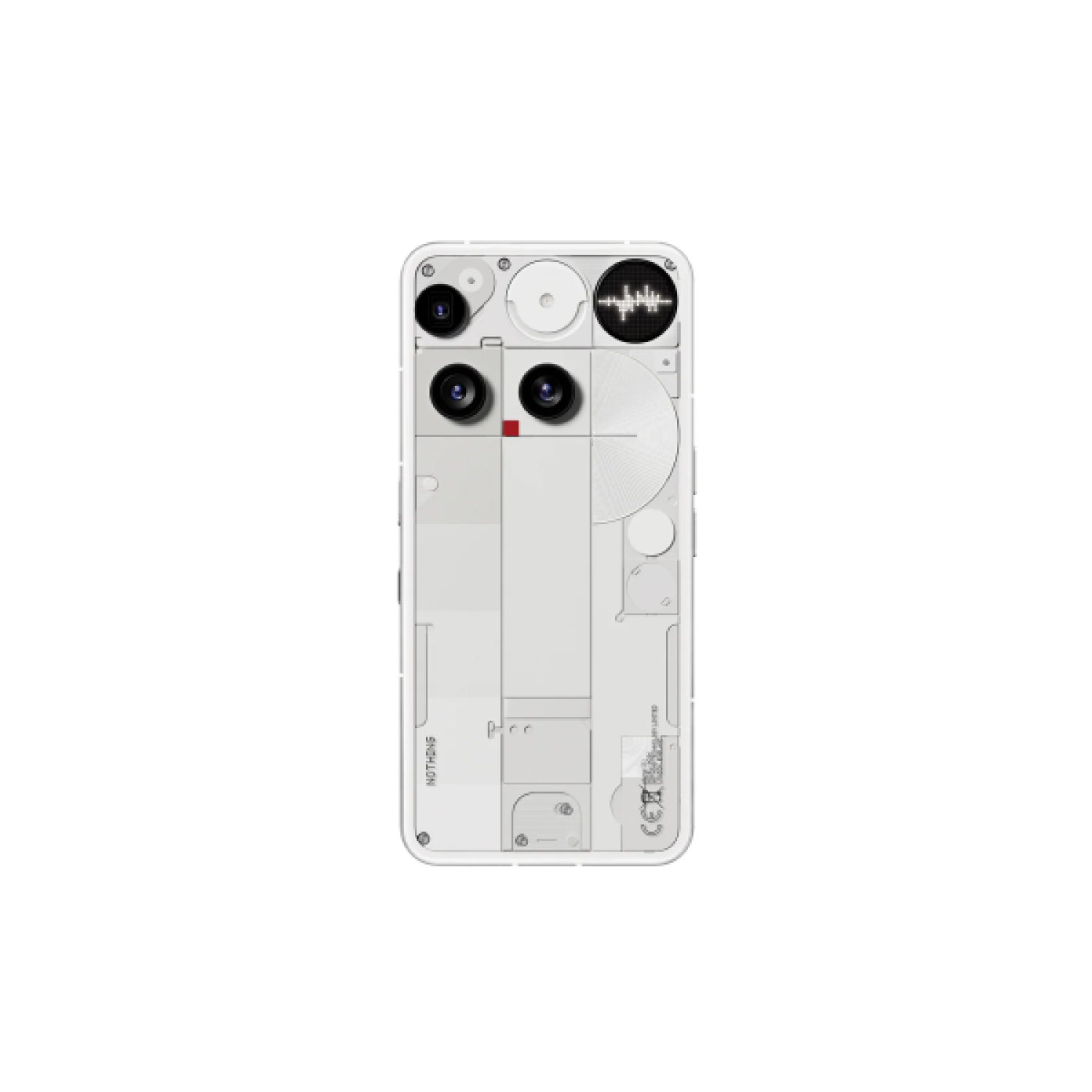 Nothing Phone (3) 16,9 cm (6.67") SIM doble Android 15 5G 12 GB 256 GB 5150 mAh Blanco