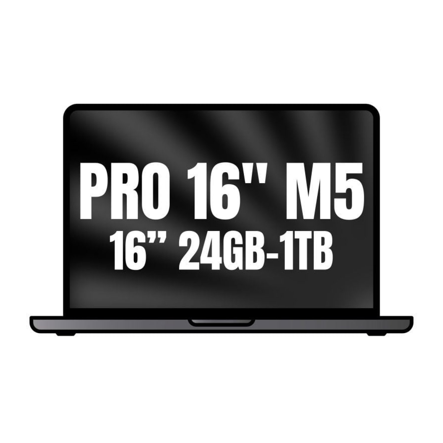 Apple MacBook Pro 16" · M5 Pro · 18-Core CPU · 24GB · 1TB SSD · Negro Espacial