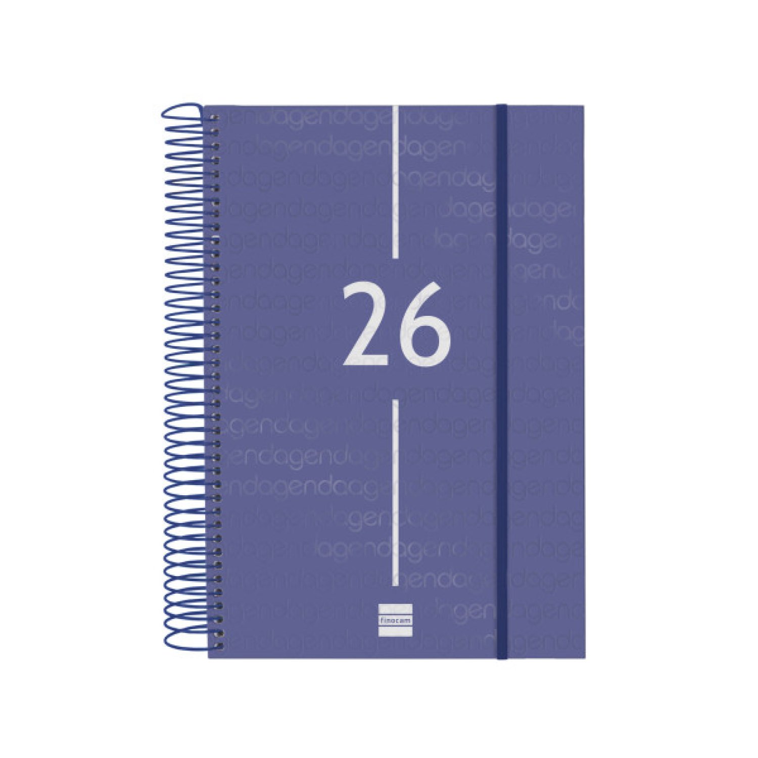 Finocam Agenda 2026 · Diaria · 165x242mm · Azul