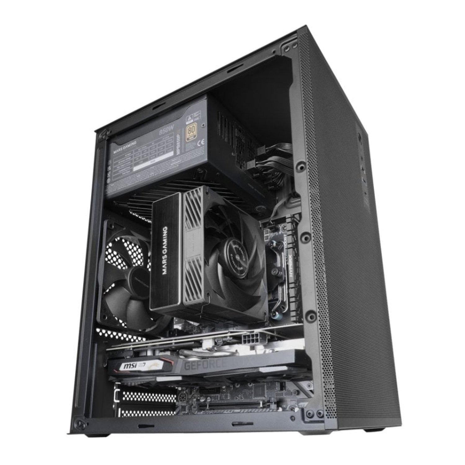 Caja Gaming Minitorre Mars Gaming MC-MESHPRO
