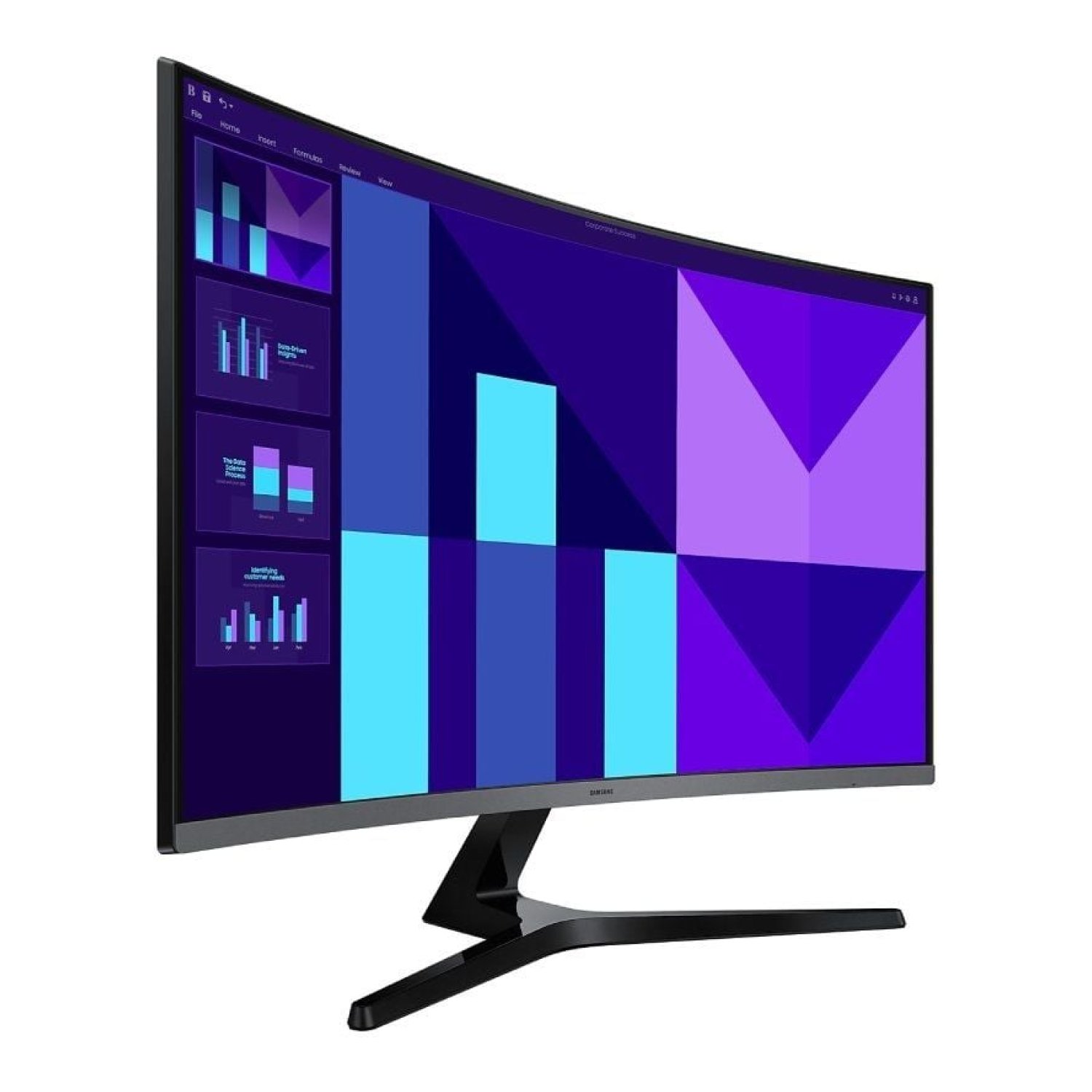 Samsung S32D390GAU · Monitor Curvo 32" · Full HD · Negro