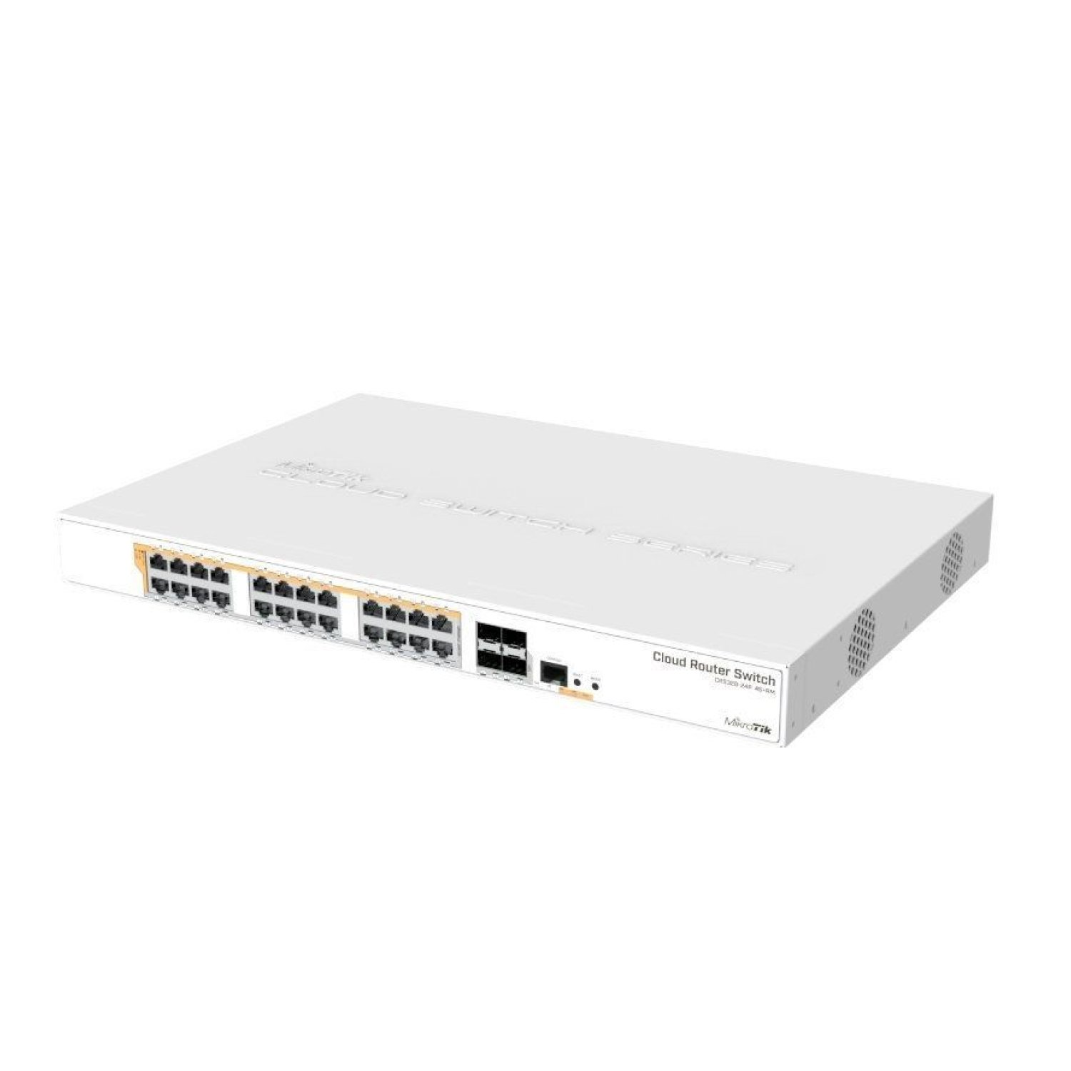 Switch Mikrotik CRS328-24P-4S+RM/ 28 Puertos/ RJ45 10/100/1000/ SFP/ PoE
