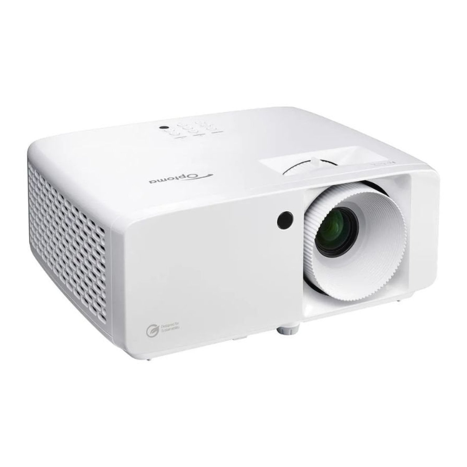 Proyector Láser Optoma ZH401e/ 4600 Lúmenes/ Full HD/ HDMI-VGA-RS232/ Blanco