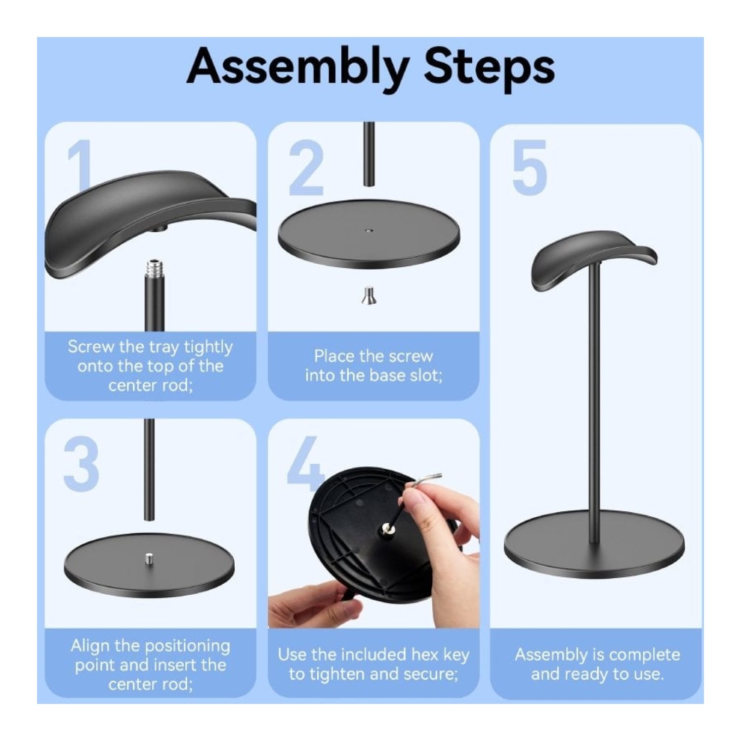 Soporte para Auriculares Vention KSOB0