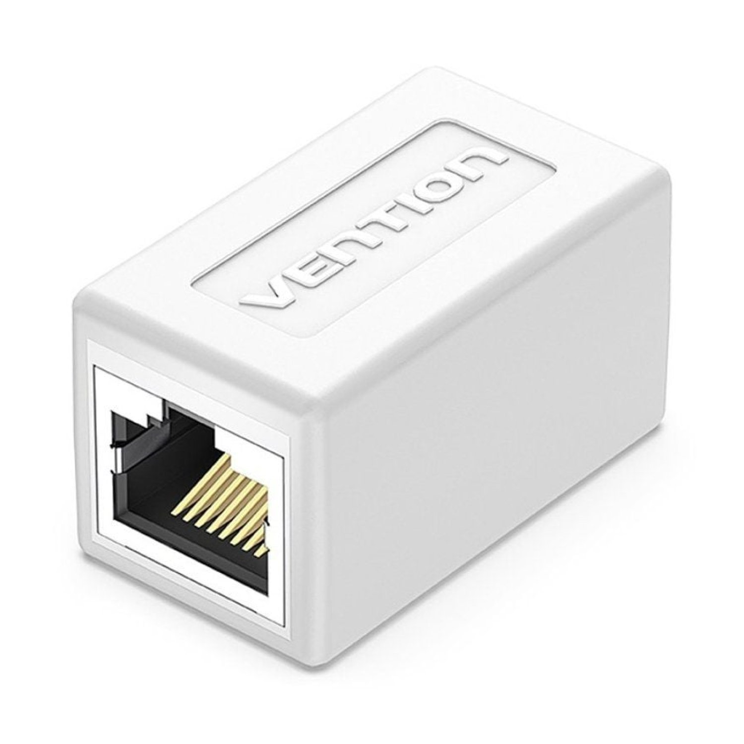Vention · Adaptador RJ45 Cat.6 FTP · Hembra-Hembra · Blanco