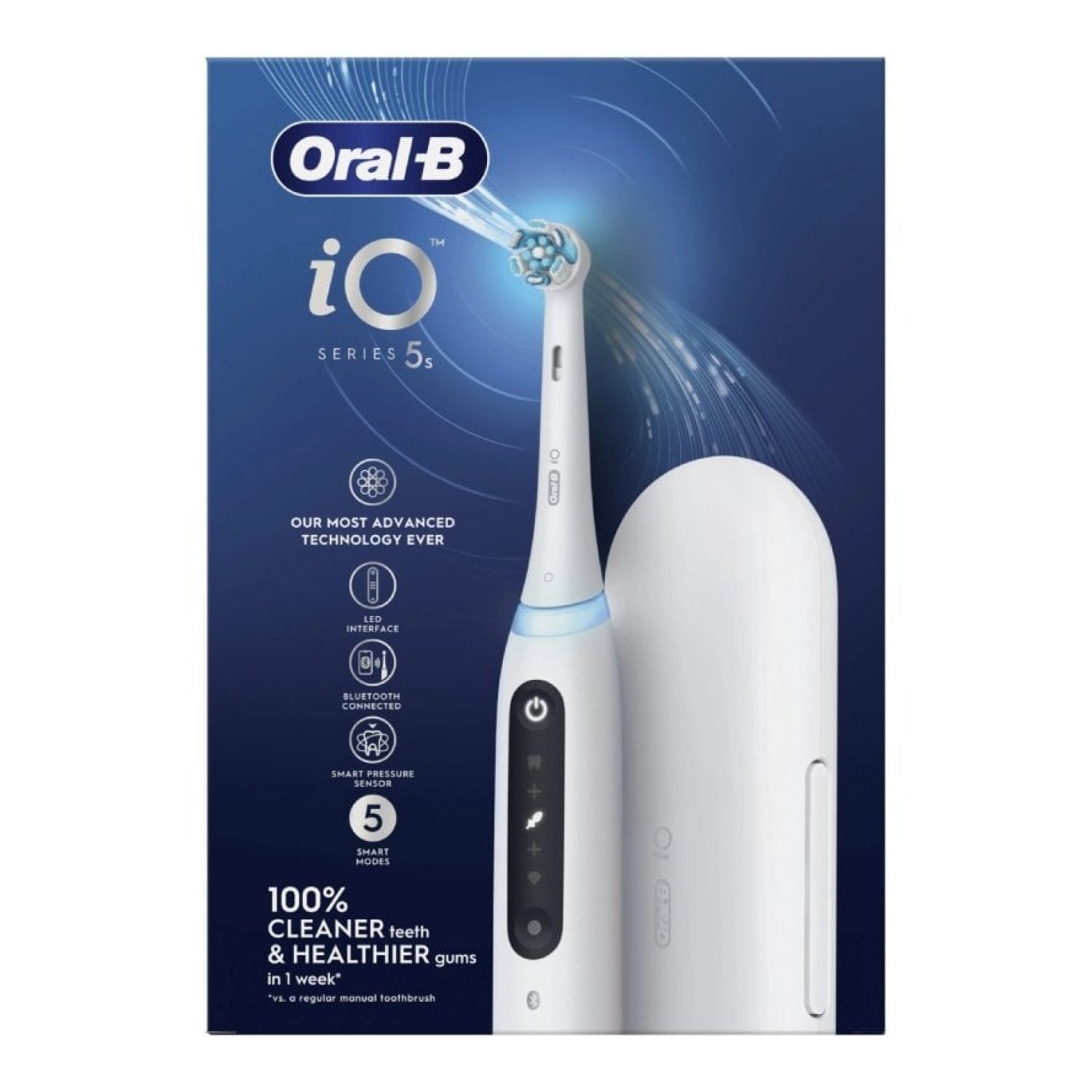Cepillo Dental Oral-B iO Serie 5S/ Blanco