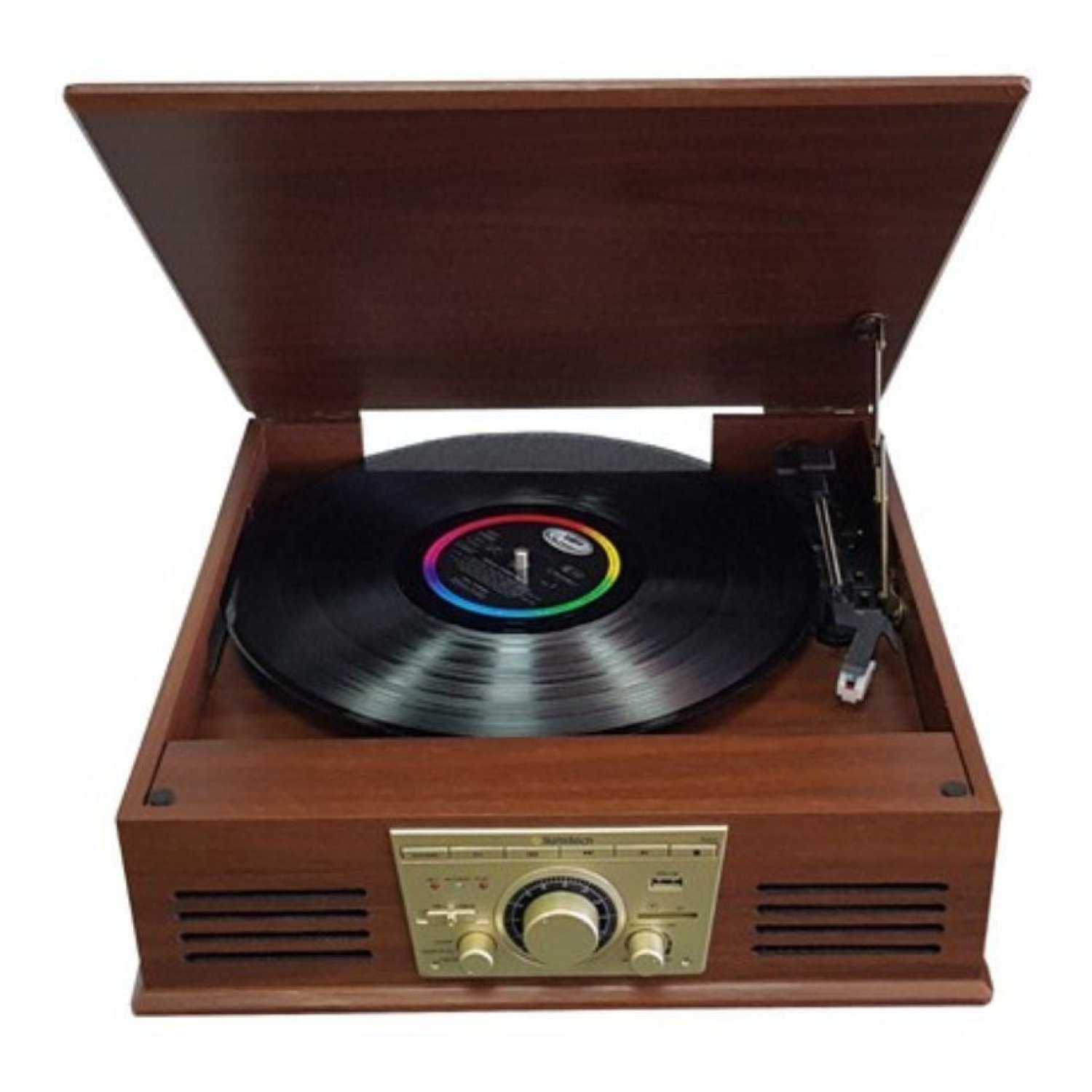 Tocadiscos Sunstech PXR32/ Bluetooth/ Radio FM/ Conversor a MP3
