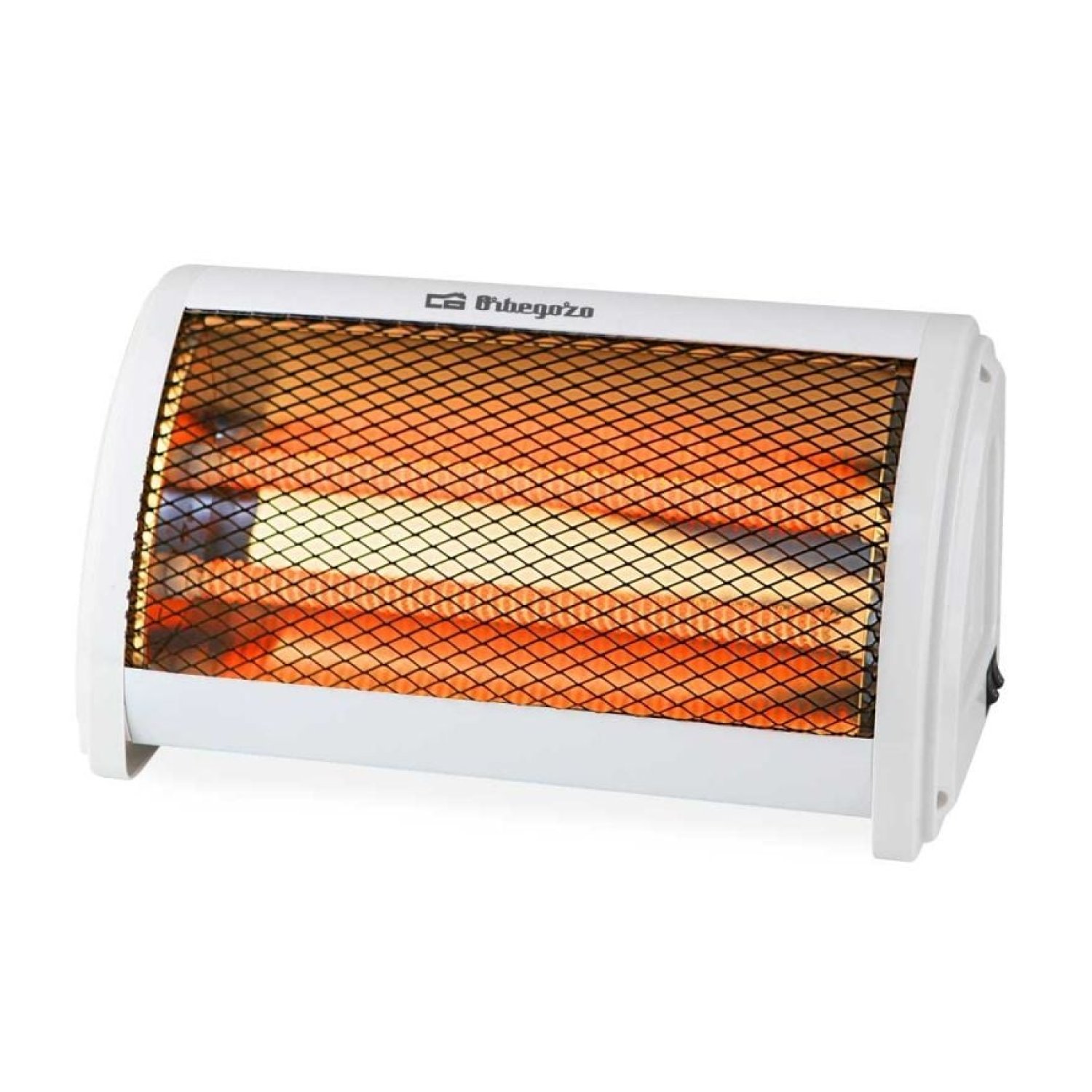 Orbegozo BP 3200 · Estufa de Cuarzo de Pie · 500W-1000W · 2 Niveles de Potencia