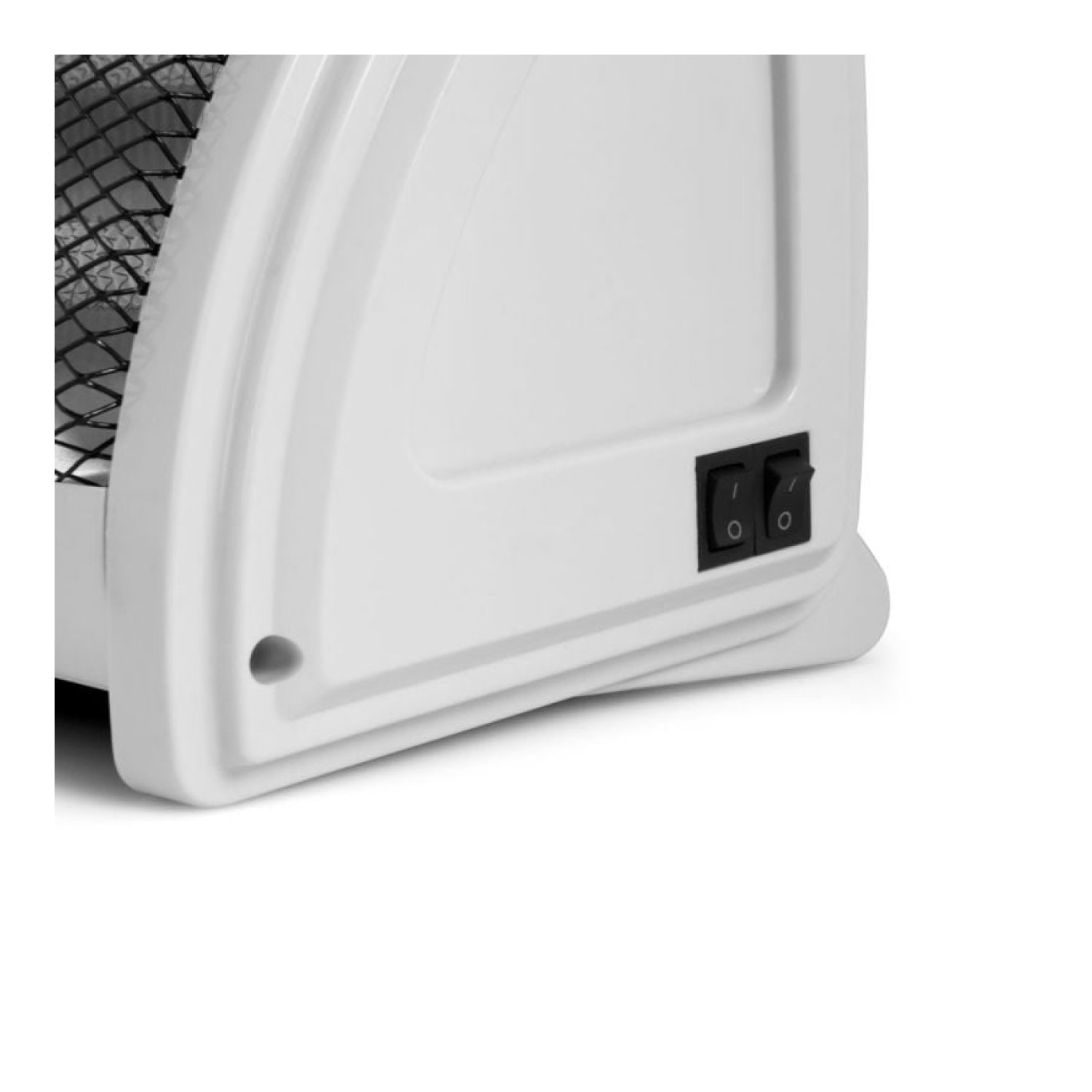 Orbegozo BP 3200 · Estufa de Cuarzo de Pie · 500W-1000W · 2 Niveles de Potencia