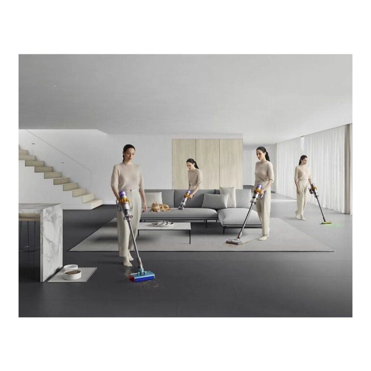 Dyson V15s Detect Submarine · Aspirador Escoba · 240W · Autonomía 60 min