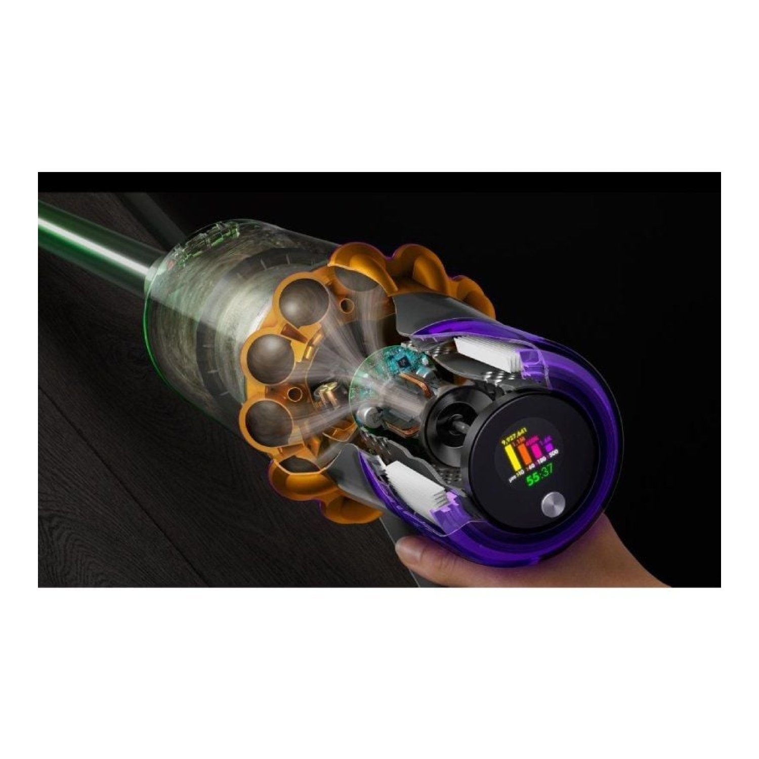 Dyson V15s Detect Submarine · Aspirador Escoba · 240W · Autonomía 60 min
