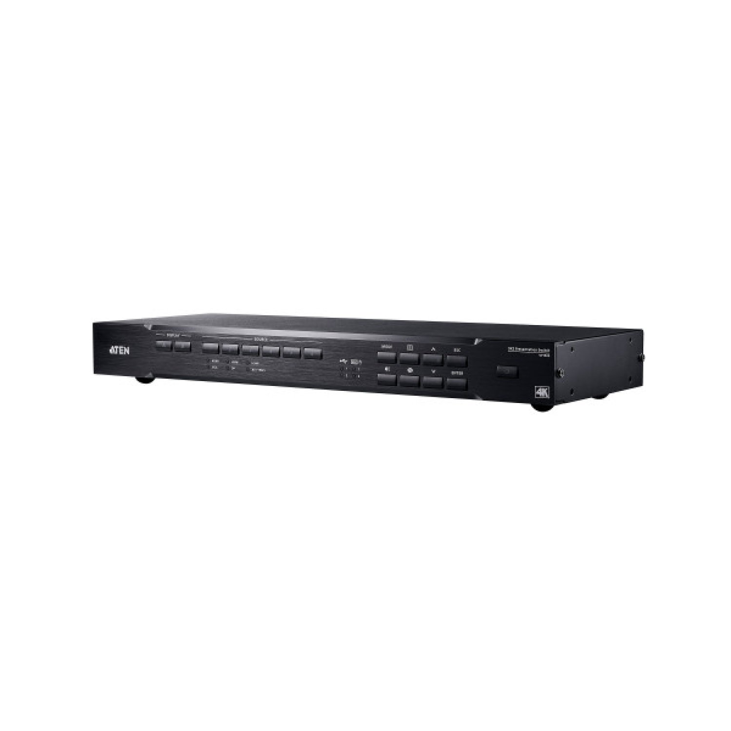 ATEN Switch de Presentación 4K · 9 Entradas · 2 Salidas