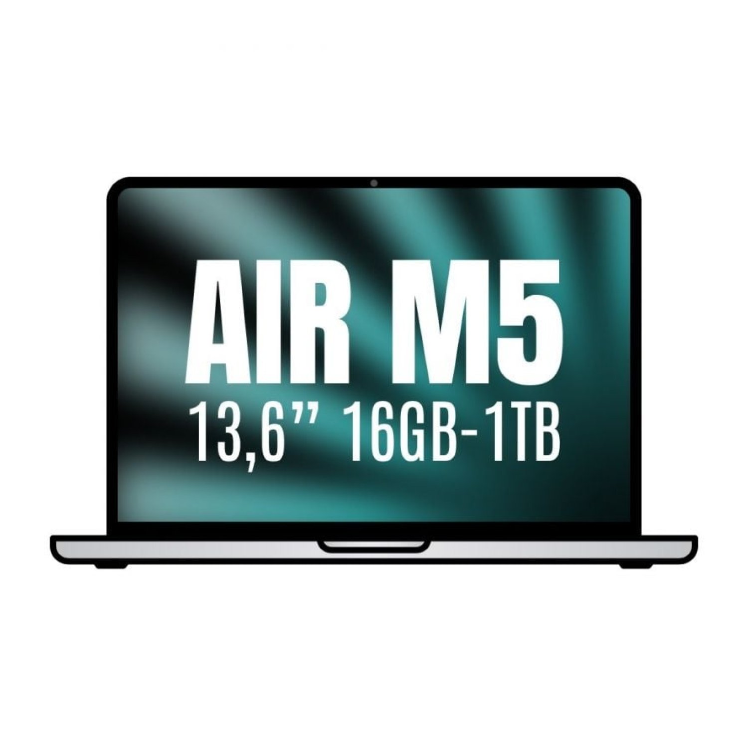 Apple MacBook Air 13,6" · M5 · 16GB · 1TB SSD · GPU 10-Core · Plata