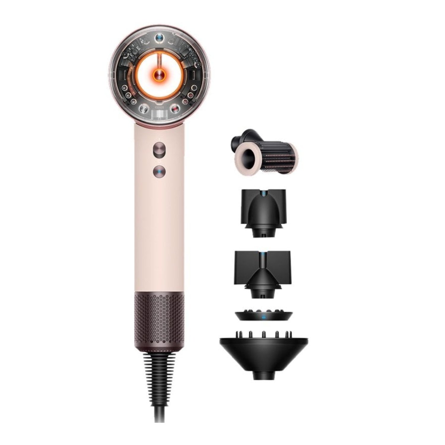 Secador Dyson Supersonic Nural/ 1600W/ Iónico/ Rosa Ceramico y Oro Rosa