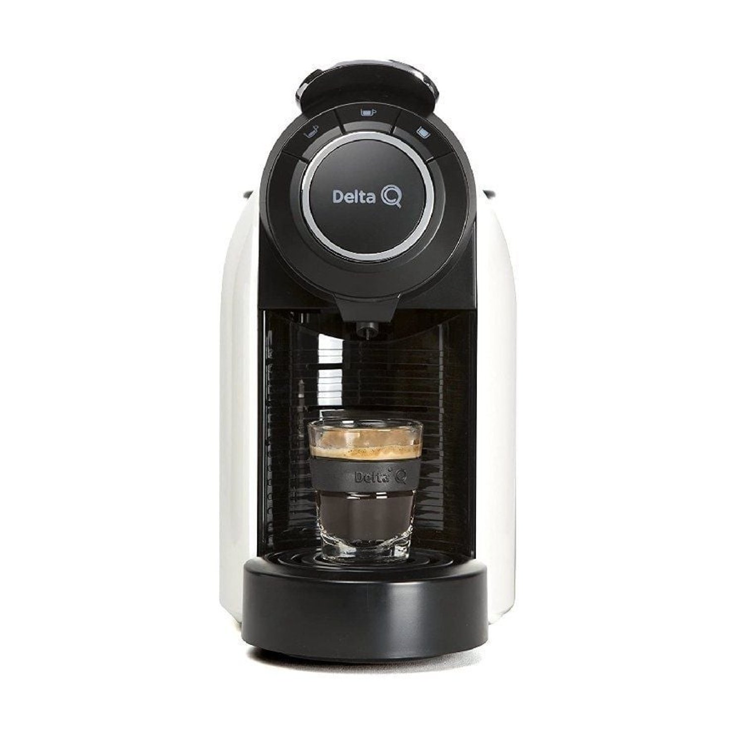 Cafetera de Cápsulas Delta Qool Evolution/ Blanca