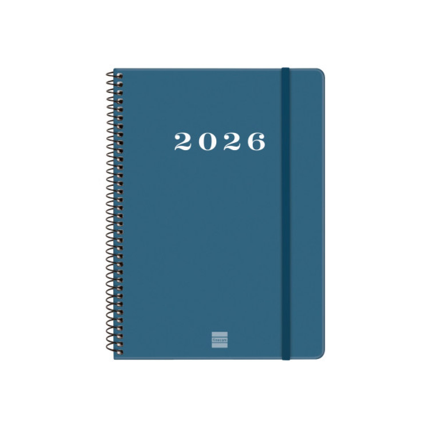Finocam Agenda 2026 · Semana Vista Horizontal · 155x212mm · Azul