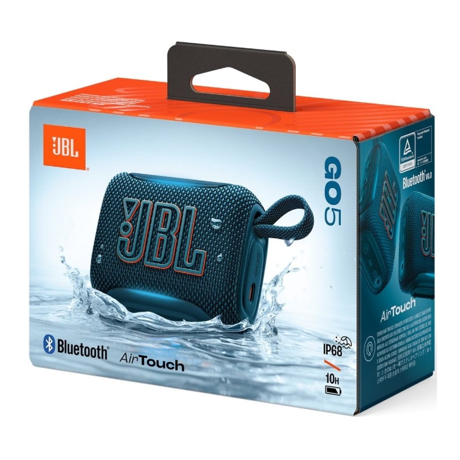 Altavoz con Bluetooth JBL GO 5/ 4.8W/ 1.0/ Azul