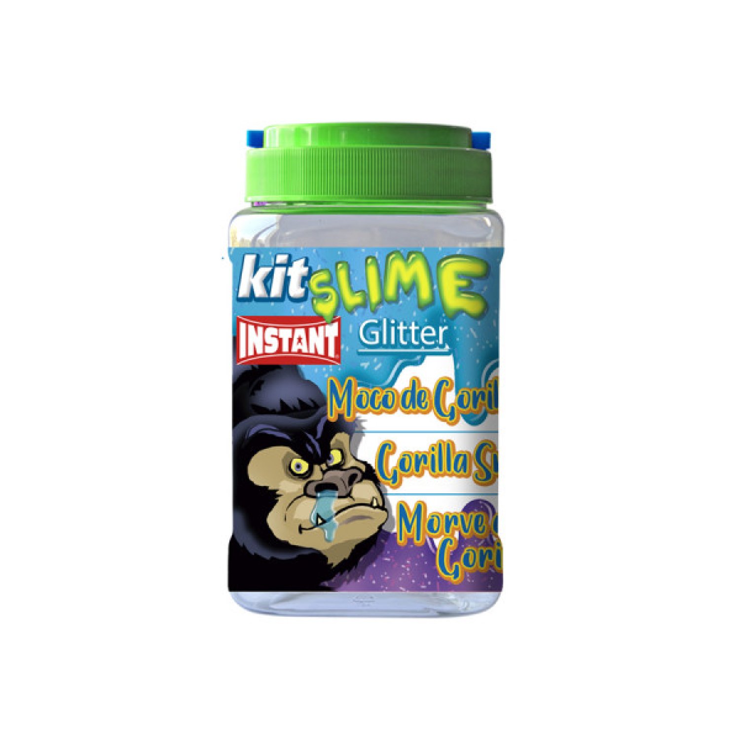 Instant Slime Moco de Gorila · Kit Manualidades · Textura Elástica