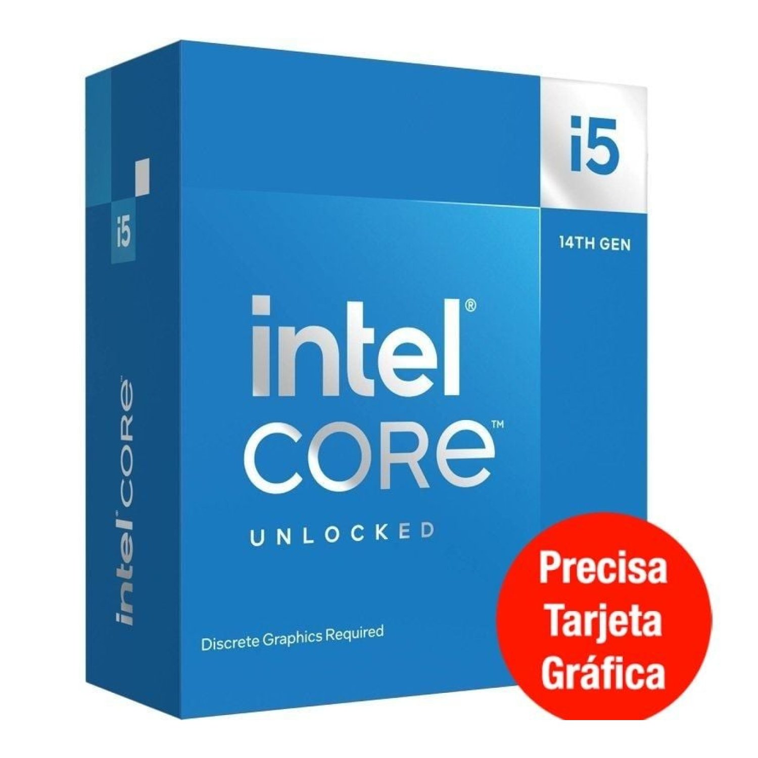 Intel Core i5-14600KF · 3,5GHz · Socket 1700 · 14 núcleos