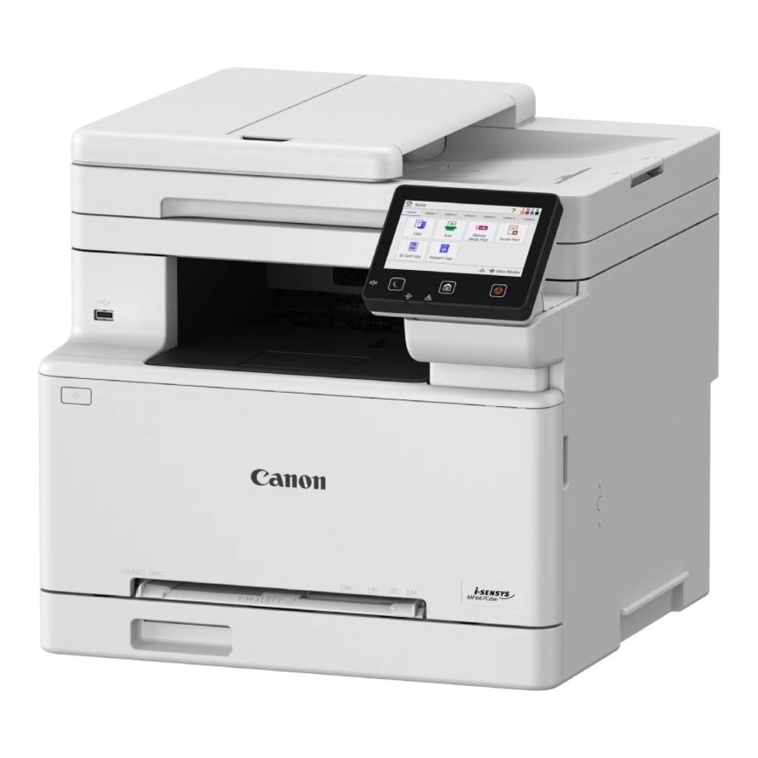 Canon i-SENSYS MF667Cdw · Multifunción Láser Color · WiFi · Fax · Dúplex · Blanca