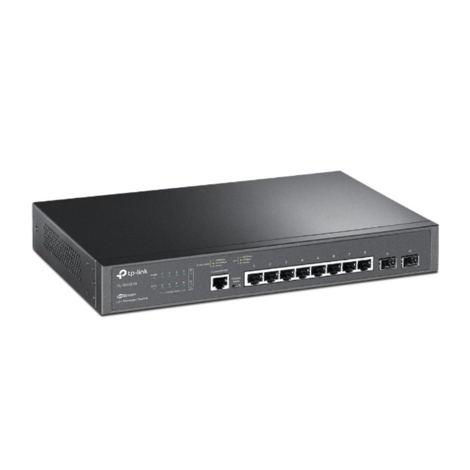 Switch Gestionable TP-Link Omada TL-SG3210 V4 10 Puertos/ RJ-45 10/100/1000/ SFP