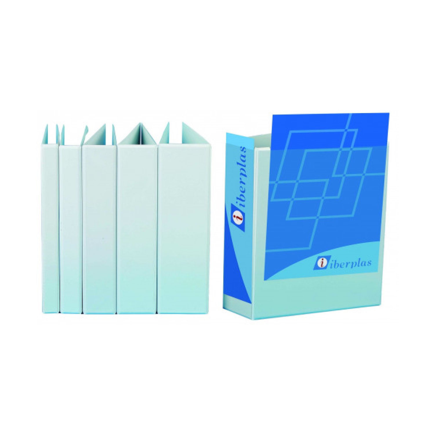 CARPETA CANGURO FORMATO A4 2 ANILLAS MIXTAS 40MM IBERPLAS 8440M211