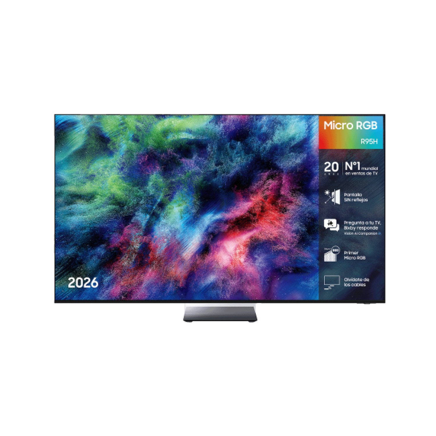 Samsung TV 85" · Micro RGB · 4K · Vision AI · Smart TV 2026