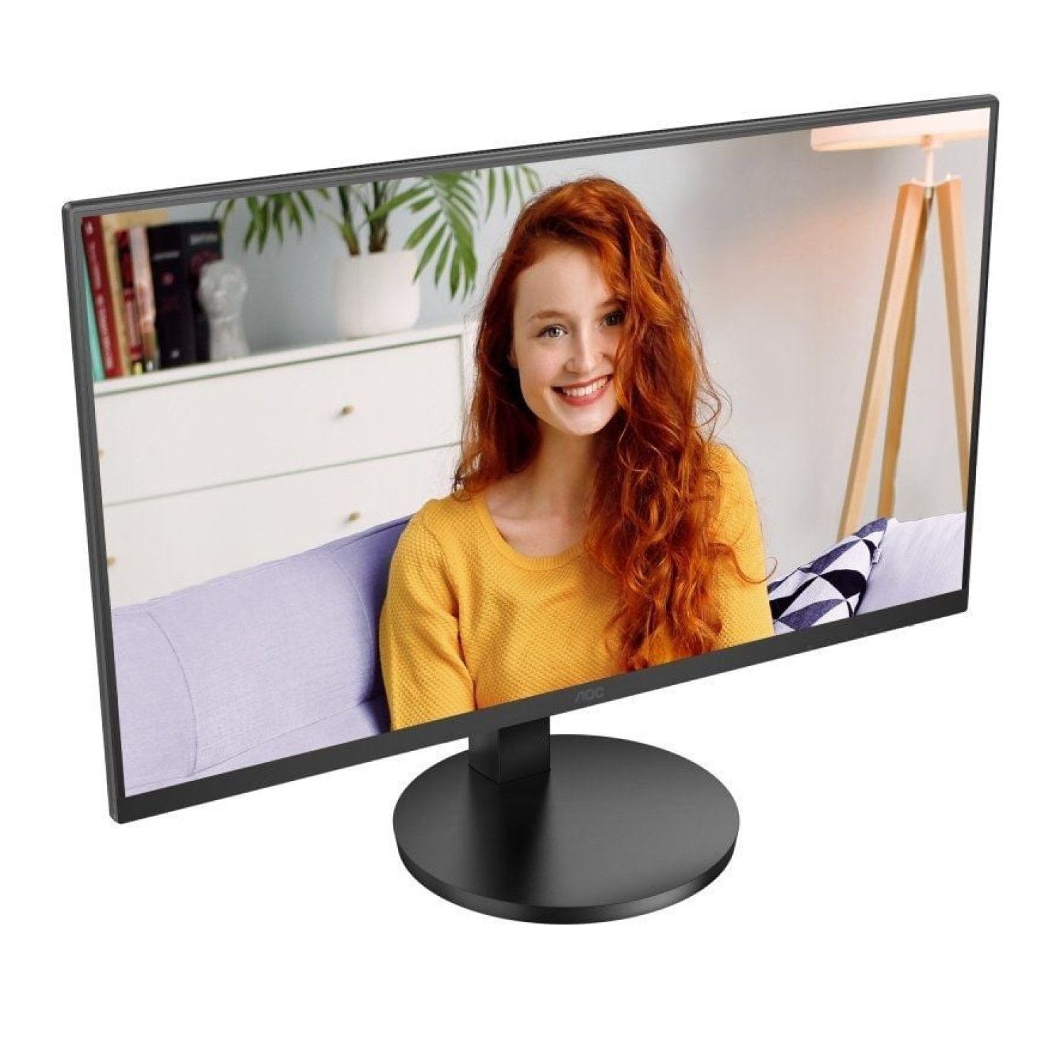 AOC U27B3AF · Monitor Profesional 27" 4K · Regulable en altura · Negro