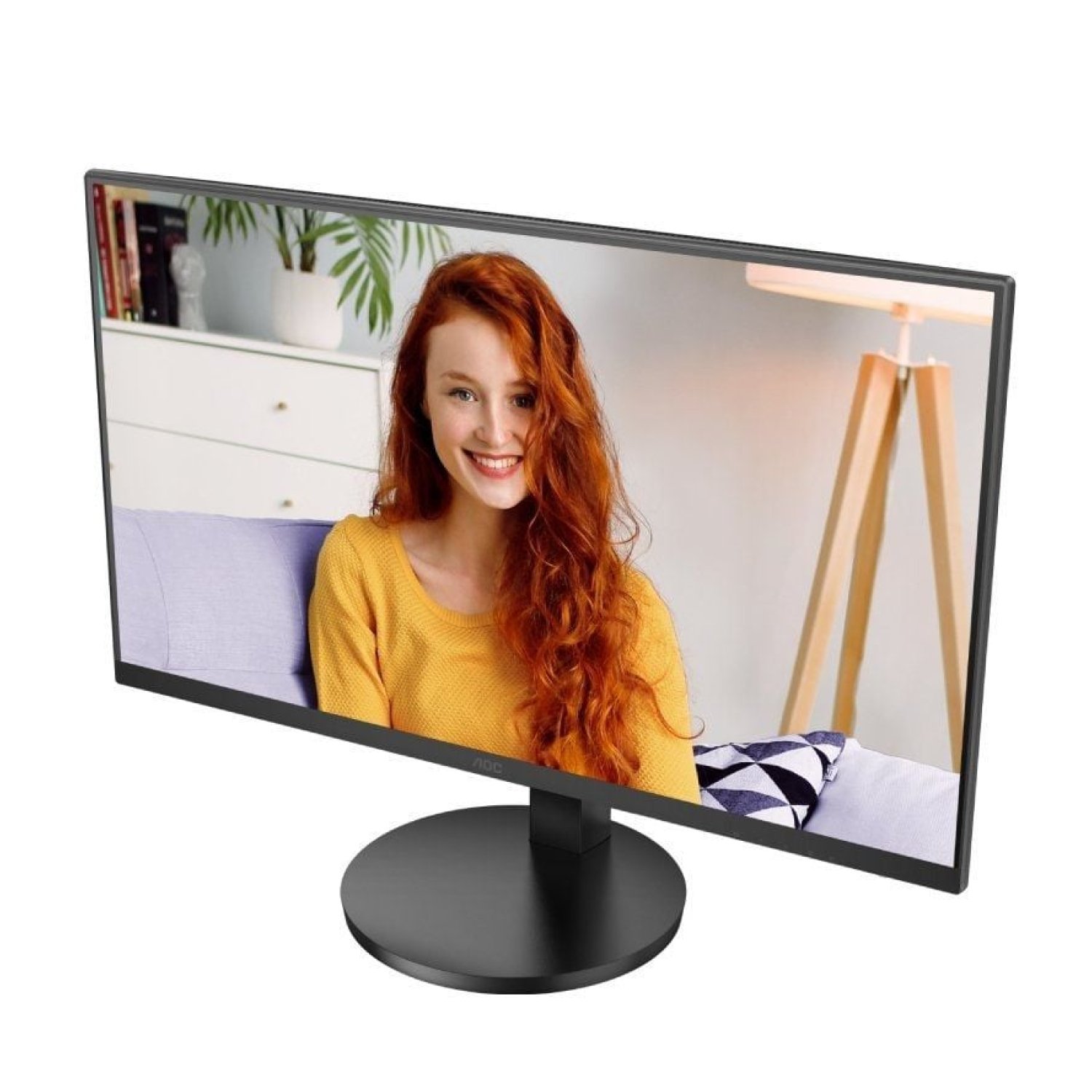 AOC U27B3AF · Monitor Profesional 27" 4K · Regulable en altura · Negro